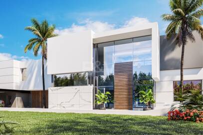 Außergewöhnliche El Paraíso Alto Projektvilla mit Meerblick