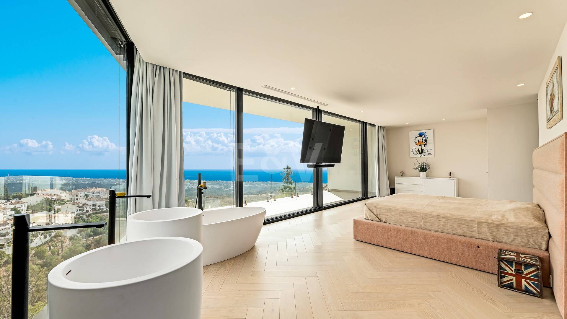 Villa à Altos de Los Monteros avec design exceptionnel