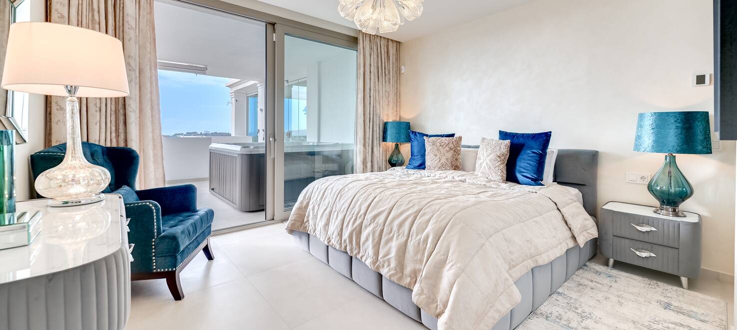 Wohnung mit beeindruckendem Meerblick in Aloha.