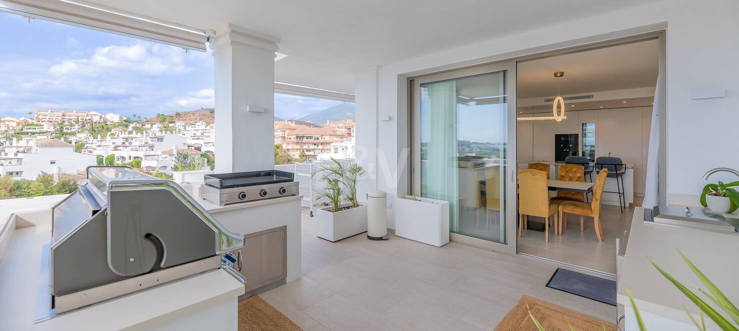 Wohnung mit beeindruckendem Meerblick in Aloha.