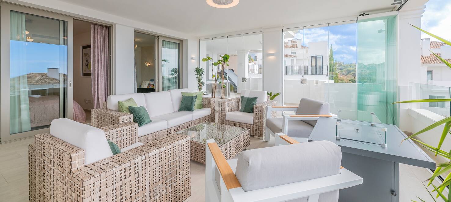 Wohnung mit beeindruckendem Meerblick in Aloha.
