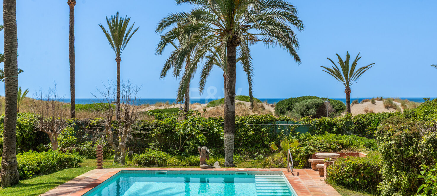 Exceptional Property to Build a Frontline Beach Villa in Reserva de Los Monteros