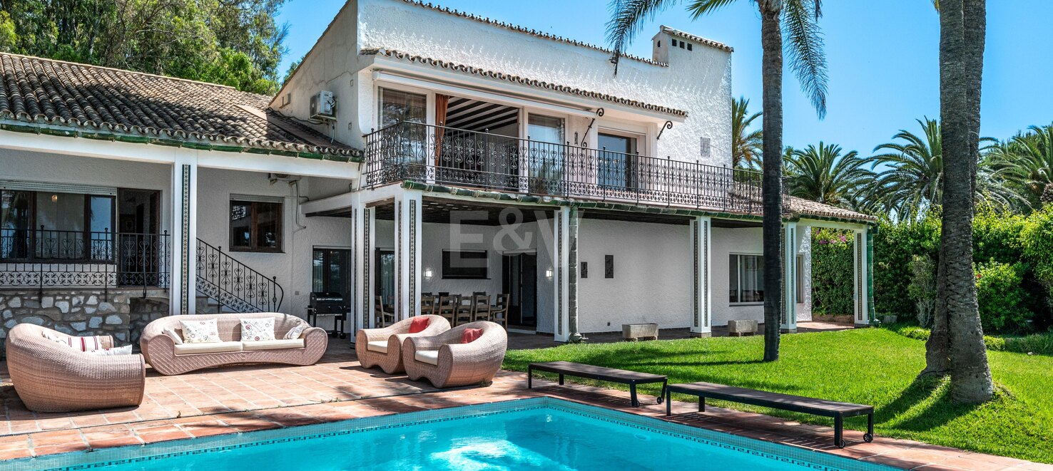 Exceptional Property to Build a Frontline Beach Villa in Reserva de Los Monteros