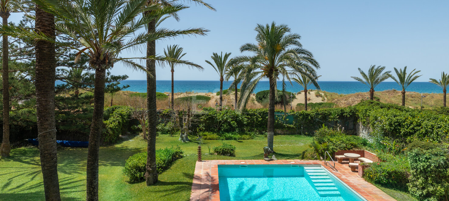 Exceptional Property to Build a Frontline Beach Villa in Reserva de Los Monteros