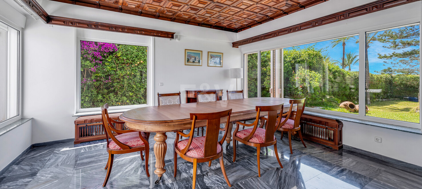 Exceptional Property to Build a Frontline Beach Villa in Reserva de Los Monteros