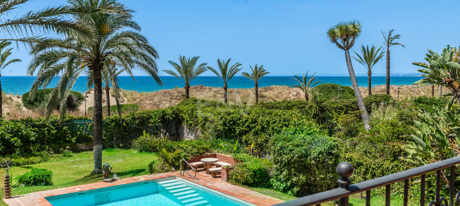 Exceptional Property to Build a Frontline Beach Villa in Reserva de Los Monteros