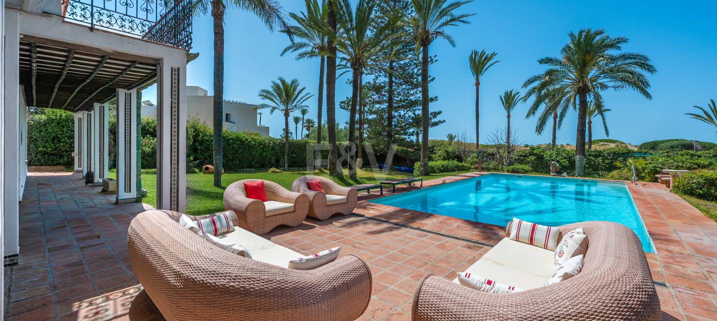 Exceptional Property to Build a Frontline Beach Villa in Reserva de Los Monteros
