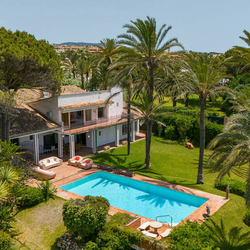 Einzigartiges Objekt zur Errichtung einer Strandvilla am Meer in Reserva de Los Monteros