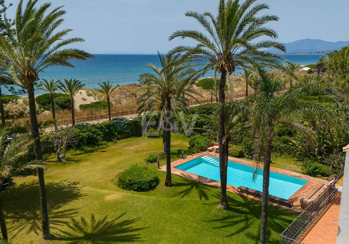 Exceptionell egendom att bygga en Frontline Beach Villa i Reserva de Los Monteros