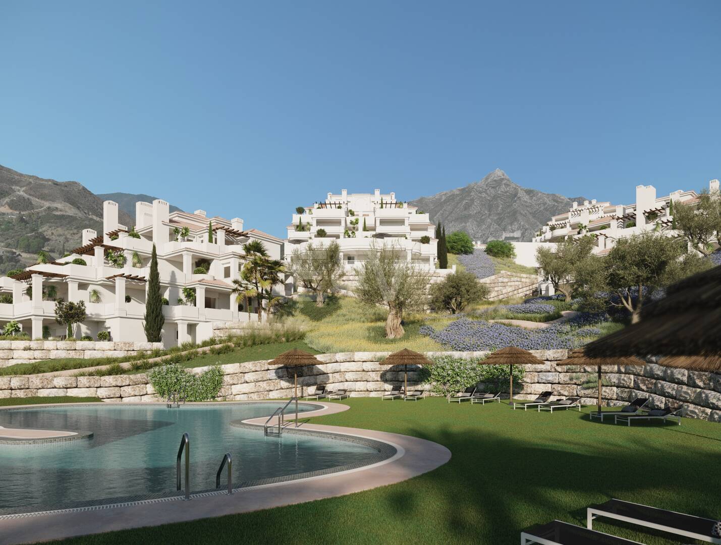 Wohnung in Aloha Golf in einer neubauten Urbanisation