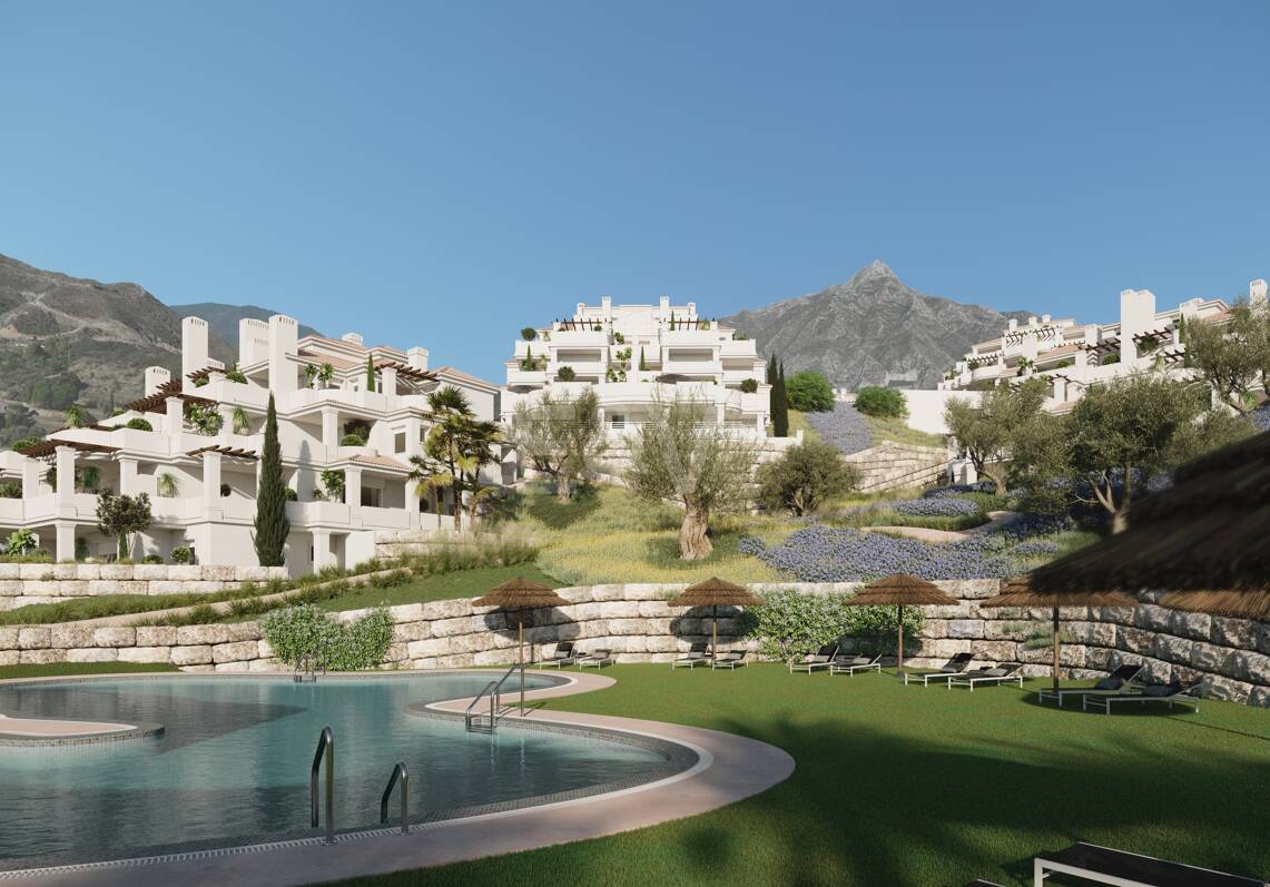 Apartamento en Aloha Golf en Urb. de nueva construcción
