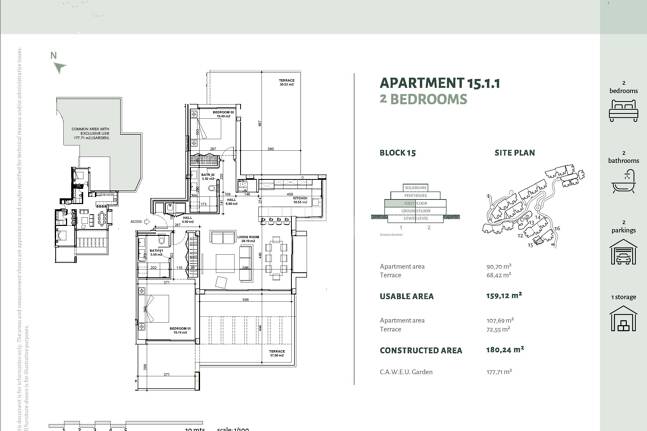 Ny lägenhet med havsutsikt och trädgård i Marbella Club Golf Resort