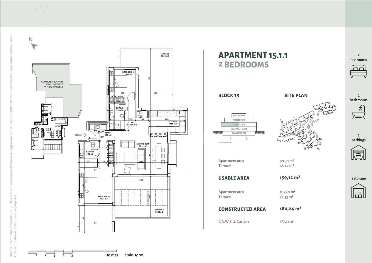 Nowy apartament z widokiem na morze i ogród w Marbella Club Golf Resort