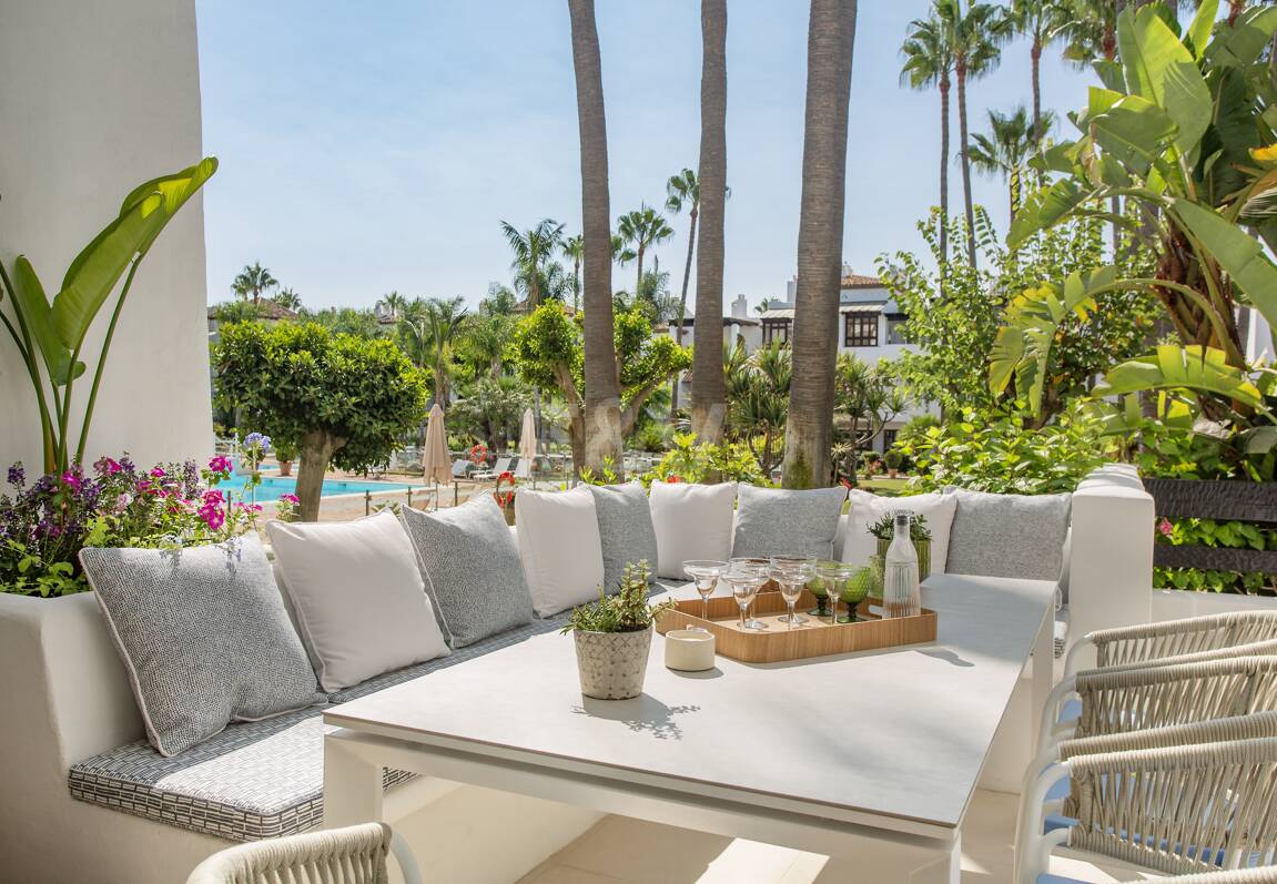 Utsökt lyxlägenhet i Puente Romano