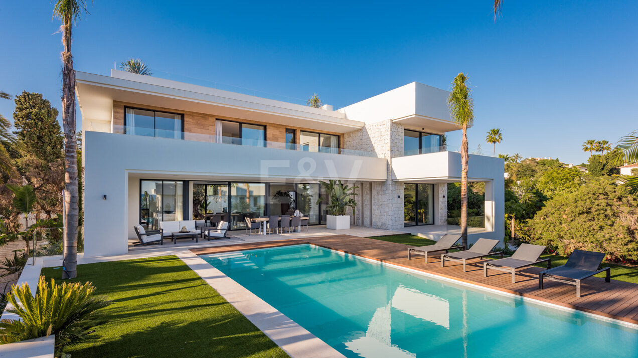 Unique Modern Villa in Marbesa in a Top Urbanisation in Marbella