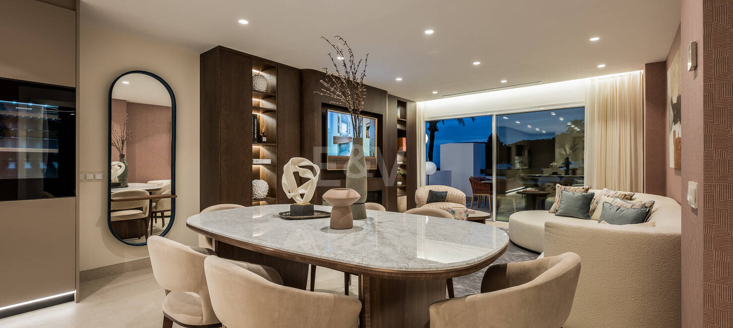 Luxury Beachfront Apartment in Los Monteros
