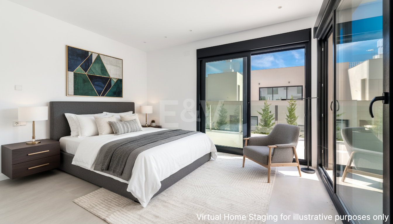 Ny modern villa med Golf och Sea Views