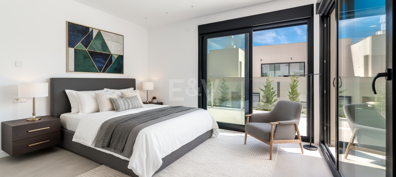 Ny modern villa med Golf och Sea Views