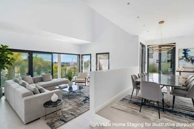 Ny modern villa med Golf och Sea Views