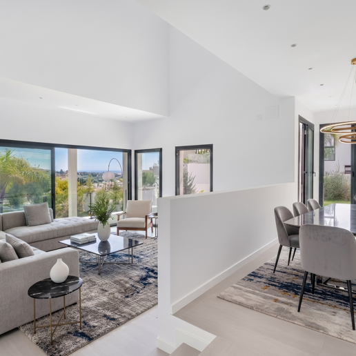 Nueva Villa Moderna con Vistas al Golf y al Mar