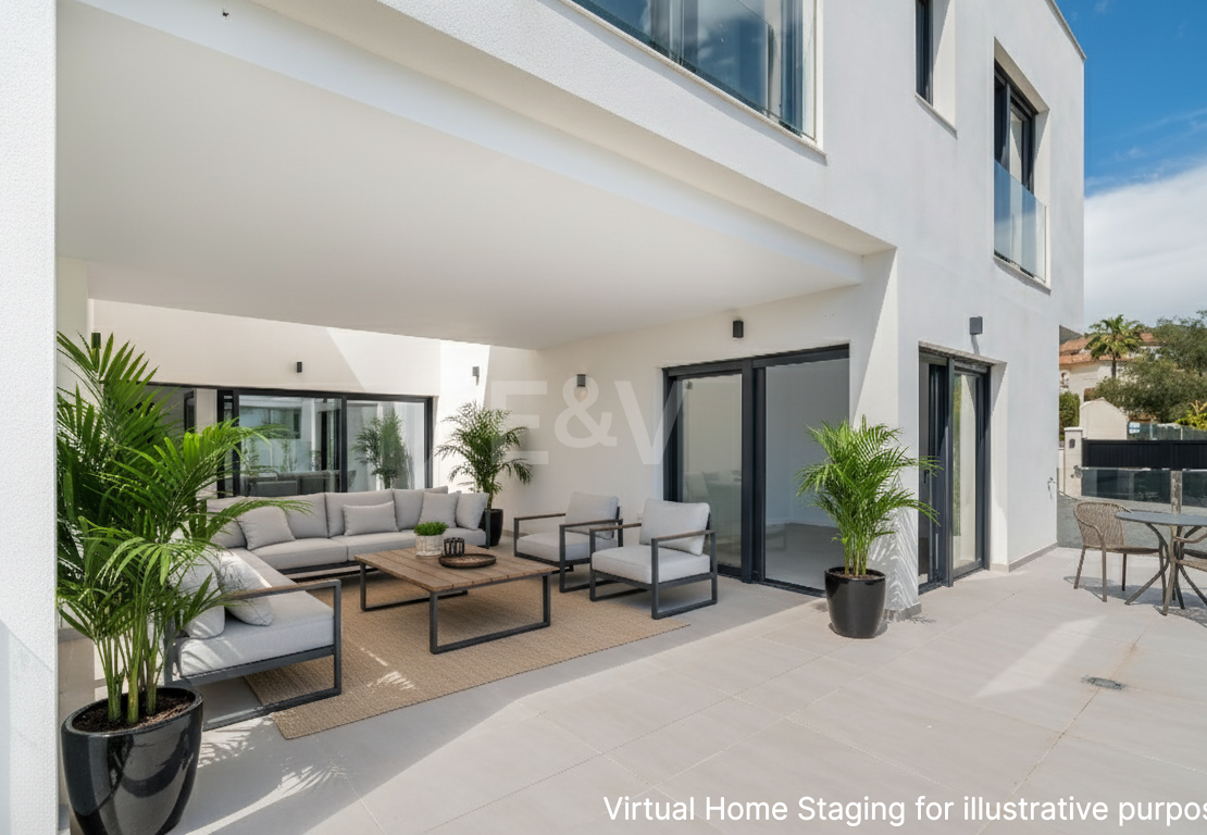 Ny modern villa med Golf och Sea Views