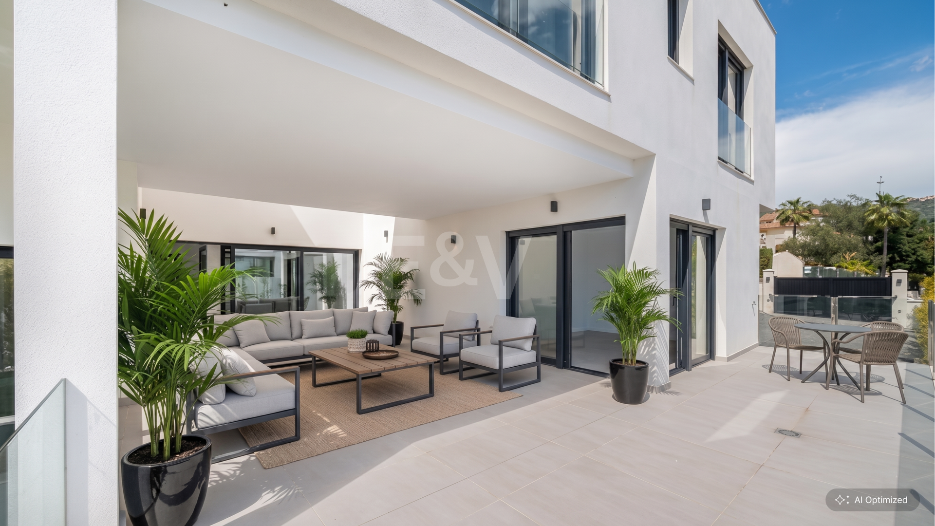 Nueva Villa Moderna con Vistas al Golf y al Mar