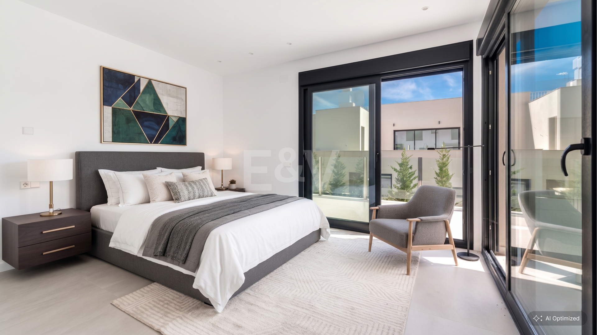 Nueva Villa Moderna con Vistas al Golf y al Mar