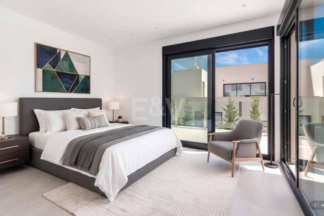 Nueva Villa Moderna con Vistas al Golf y al Mar