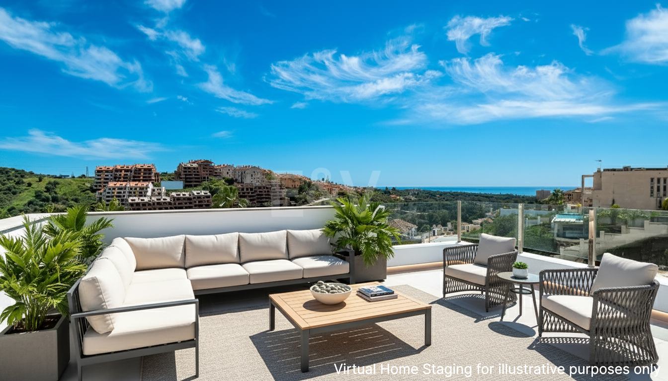 Ny modern villa med Golf och Sea Views