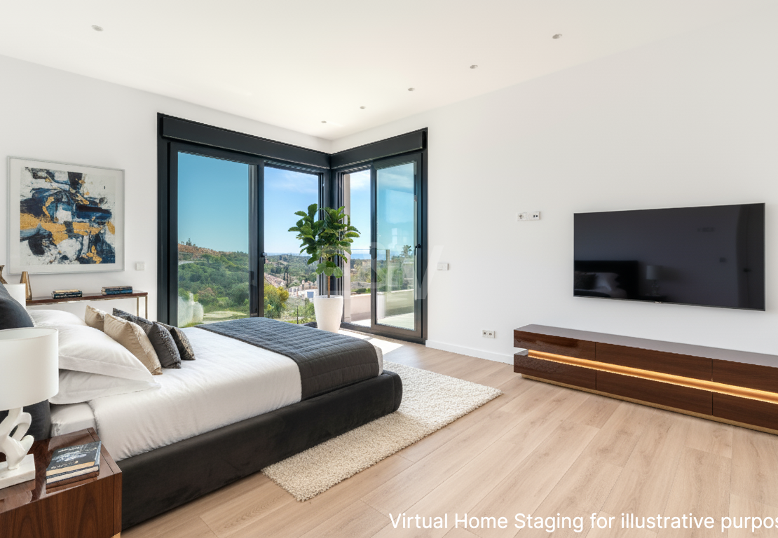 Ny modern villa med Golf och Sea Views