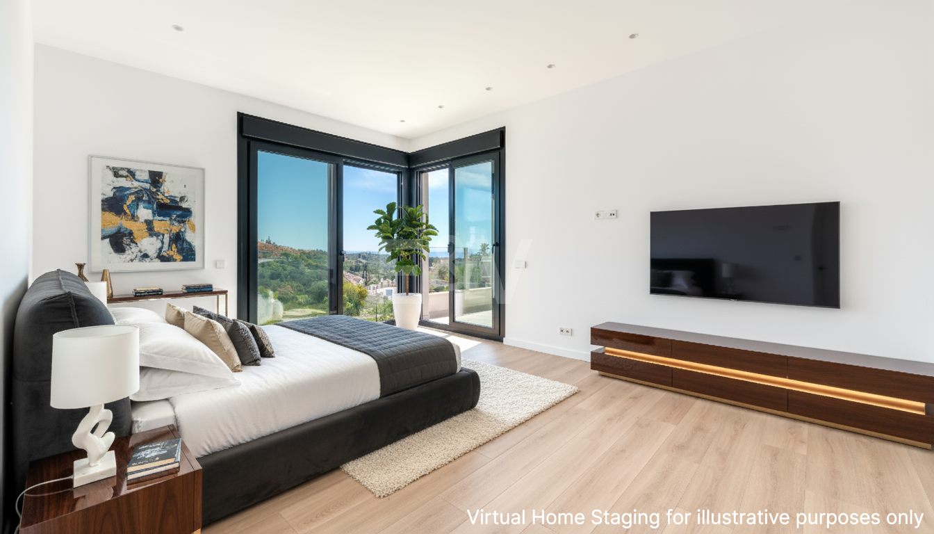 Ny modern villa med Golf och Sea Views