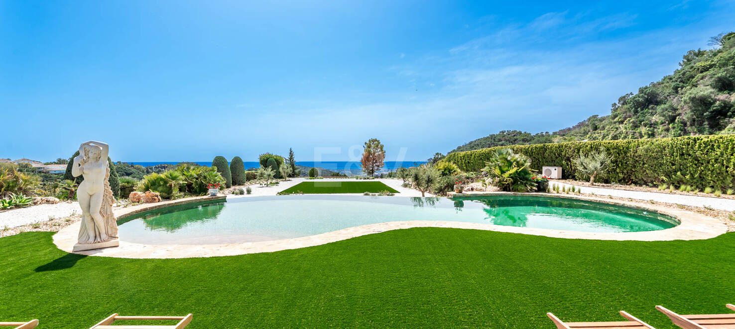 Exquise 5 chambres avec vue imprenable sur la mer à La Zagaleta