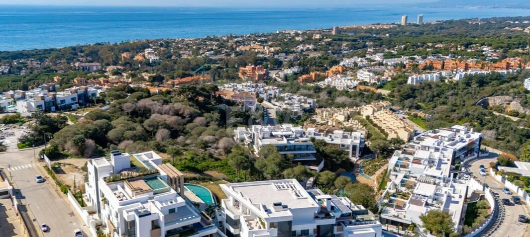 Lyx modern lägenhet i Cabopino i prestigefyllt komplex
