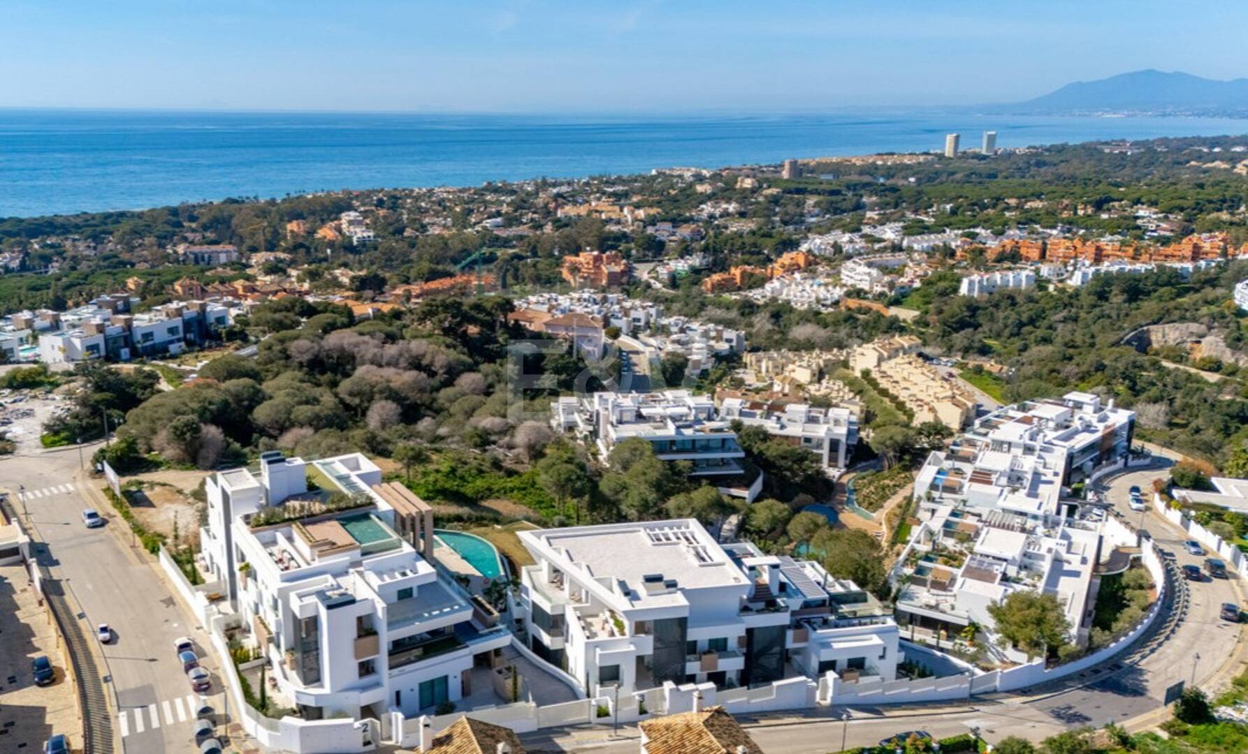 Lyx modern lägenhet i Cabopino i prestigefyllt komplex