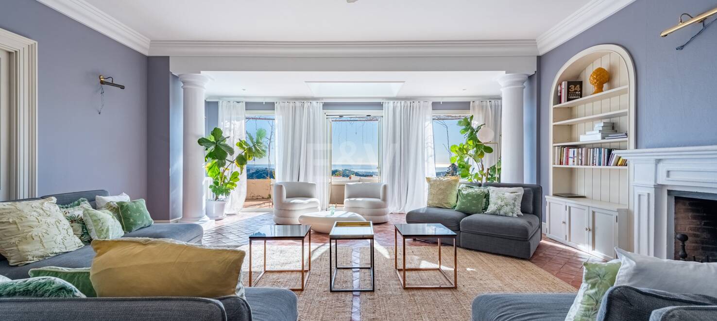 Elégante villa, dans le Havre Méditerranéen privé d'El Madroñal