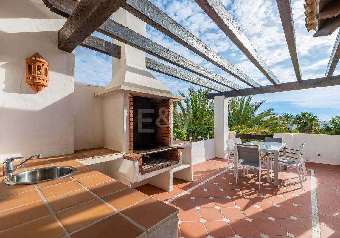 Exclusive 3-Bedroom Beachfront Penthouse with wellness facilities– Ventura del Mar -Prime Location -Puerto Banús – Marbella | Available for short -mid term rent from July 2026