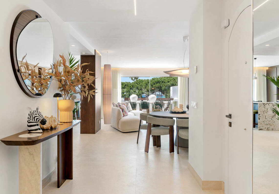 Apartamento de lujo en primera línea de playa en Los Monteros