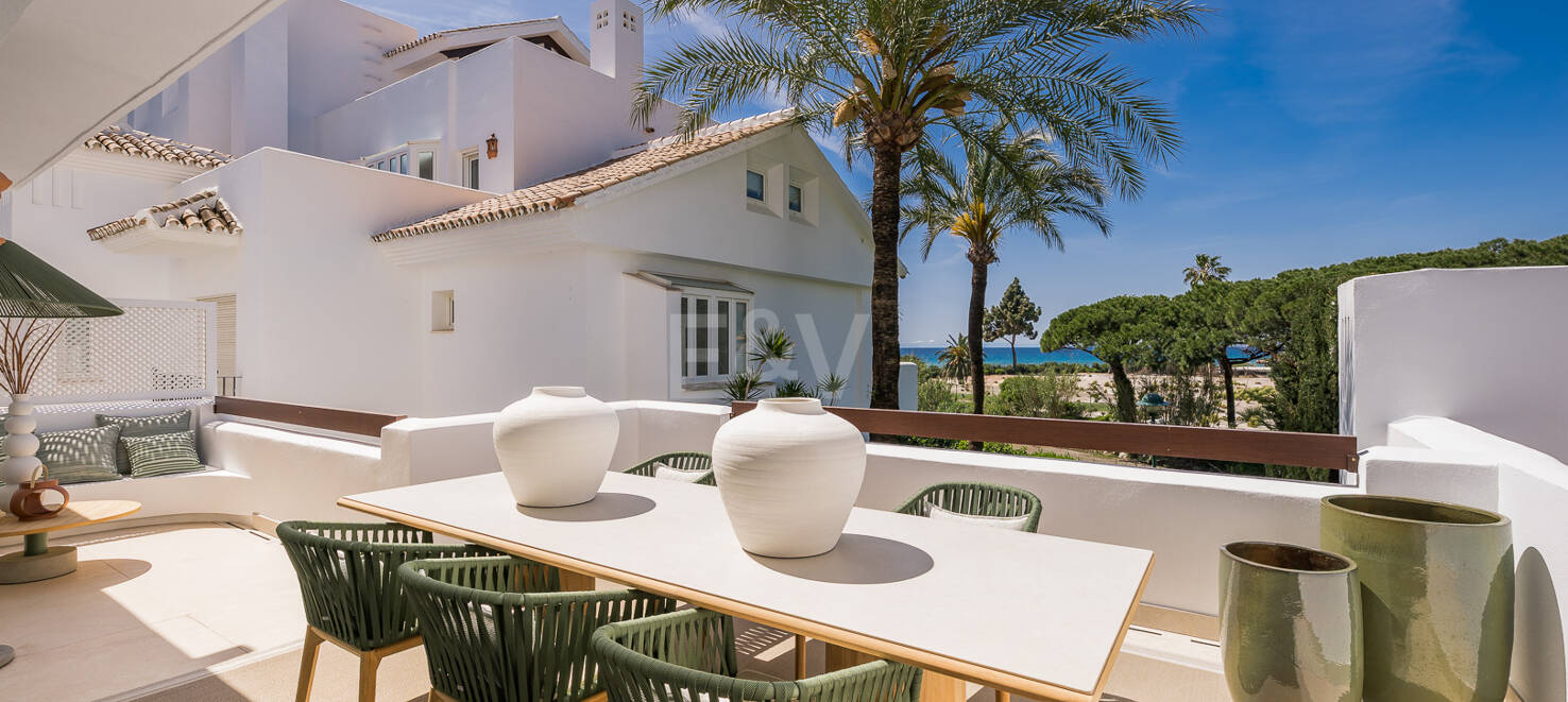 Lyx Beachfront Lägenhet i Los Monteros