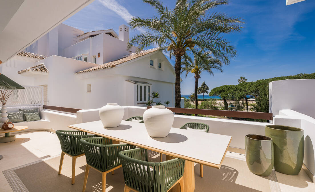 Luksusowy apartament nad morzem w Los Monteros