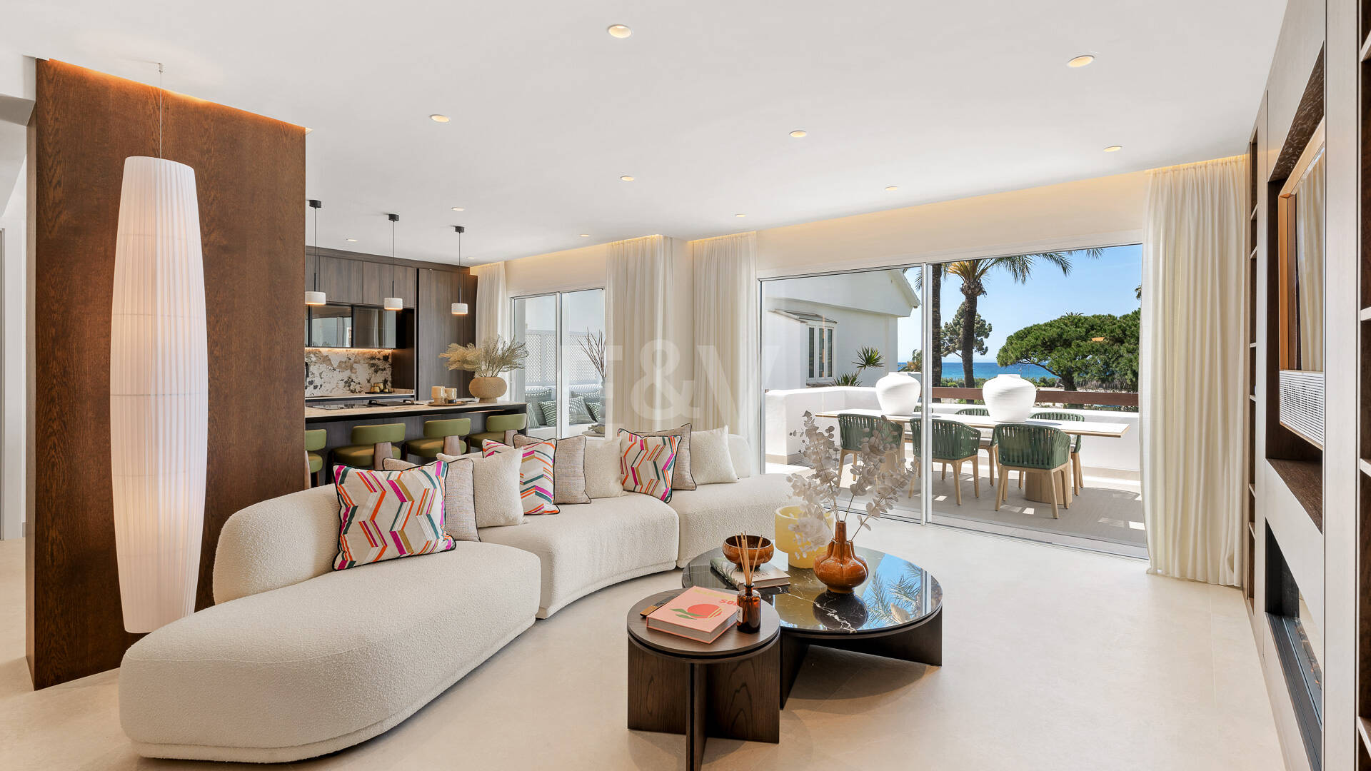 Apartamento de lujo en primera línea de playa en Los Monteros