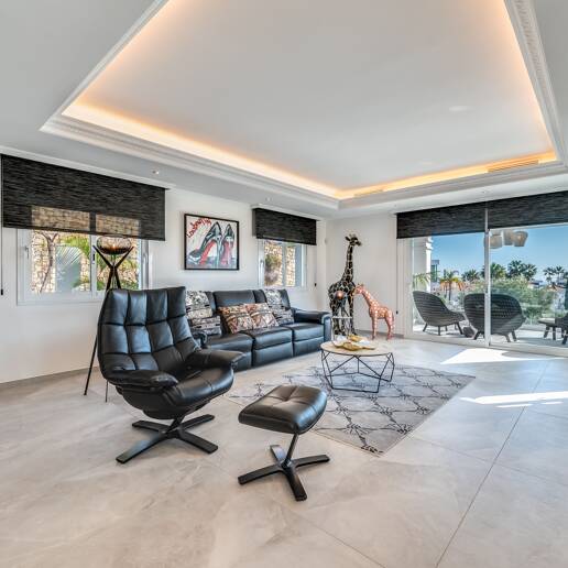 Luxury Designer Villa with Sea anf Golf Views in La Alqueria. Available for short term rentals