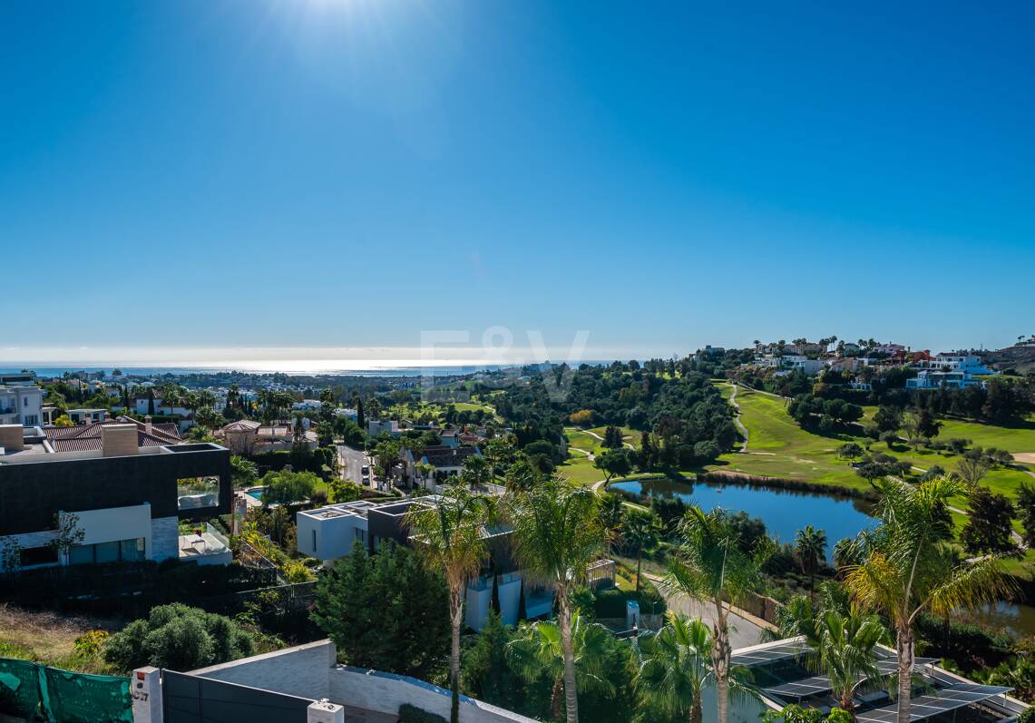 Luxury Designer Villa with Sea anf Golf Views in La Alqueria. Available for short term rentals