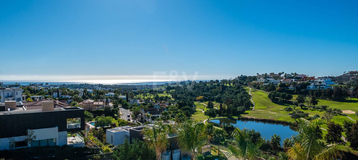 Luxury Designer Villa with Sea anf Golf Views in La Alqueria. Available for short term rentals