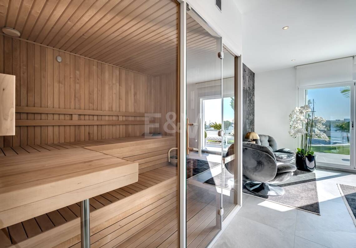 Luxury Designer Villa with Sea anf Golf Views in La Alqueria. Available for short term rentals