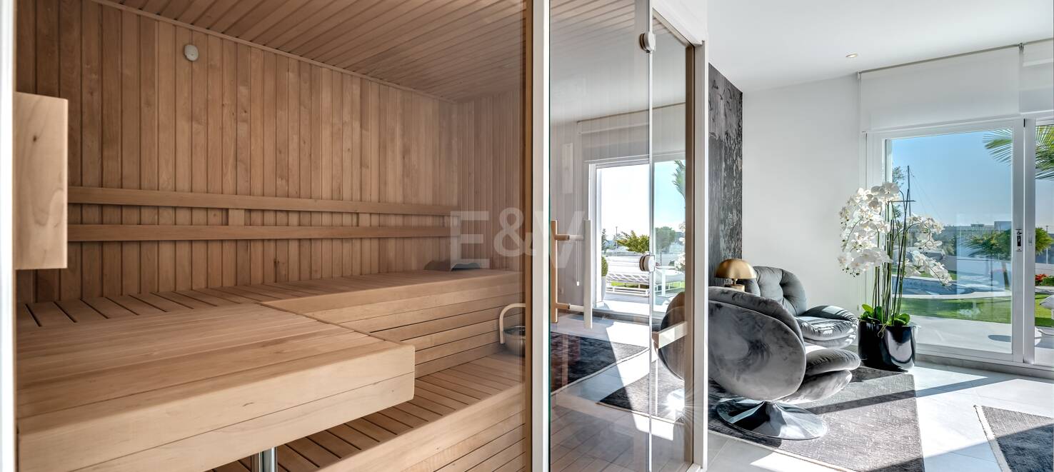 Luxury Designer Villa with Sea anf Golf Views in La Alqueria. Available for short term rentals