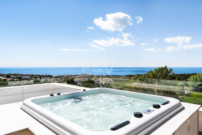 Fantastiskt modernt stilhus i Sierra Blanca