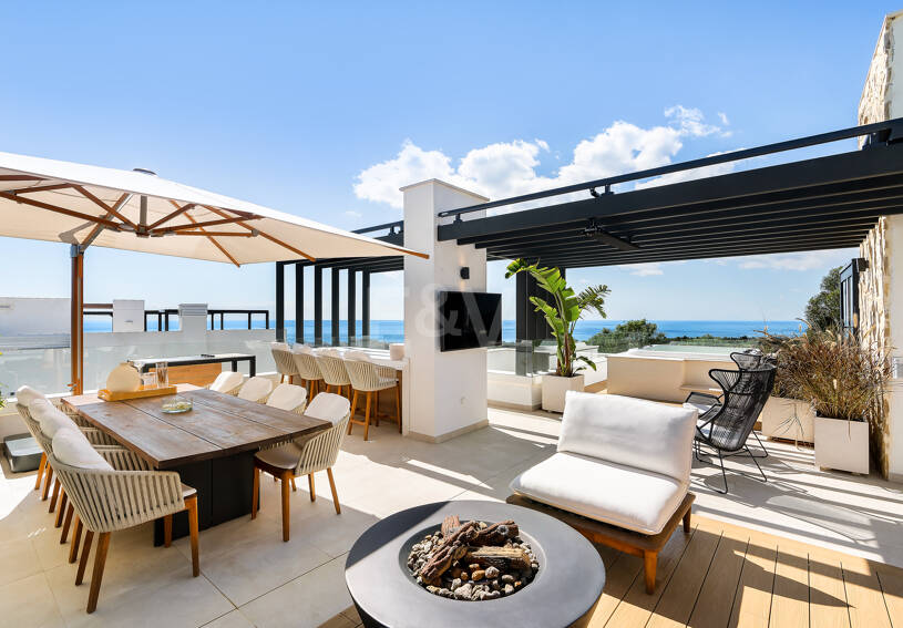 Fantastiskt modernt stilhus i Sierra Blanca