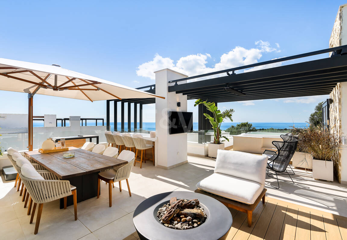 Fantastiskt modernt stilhus i Sierra Blanca