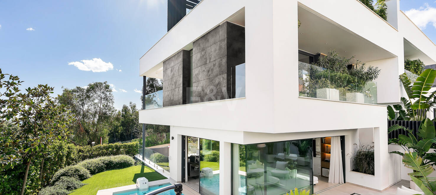 Fantastiskt modernt stilhus i Sierra Blanca
