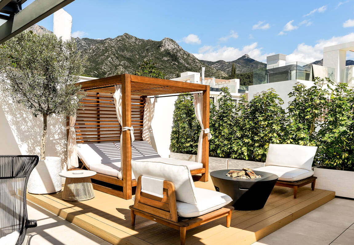 Fantastiskt modernt stilhus i Sierra Blanca